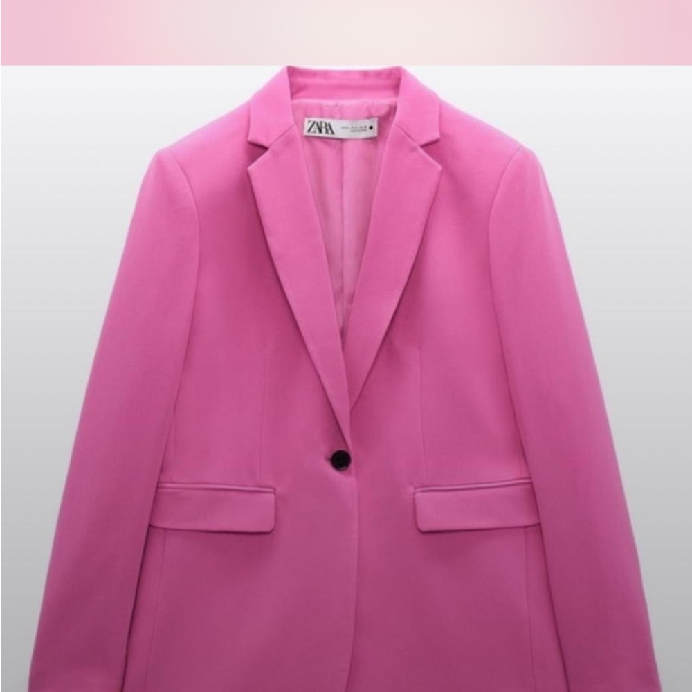 Zara Vibrant Pink Women's Blazer